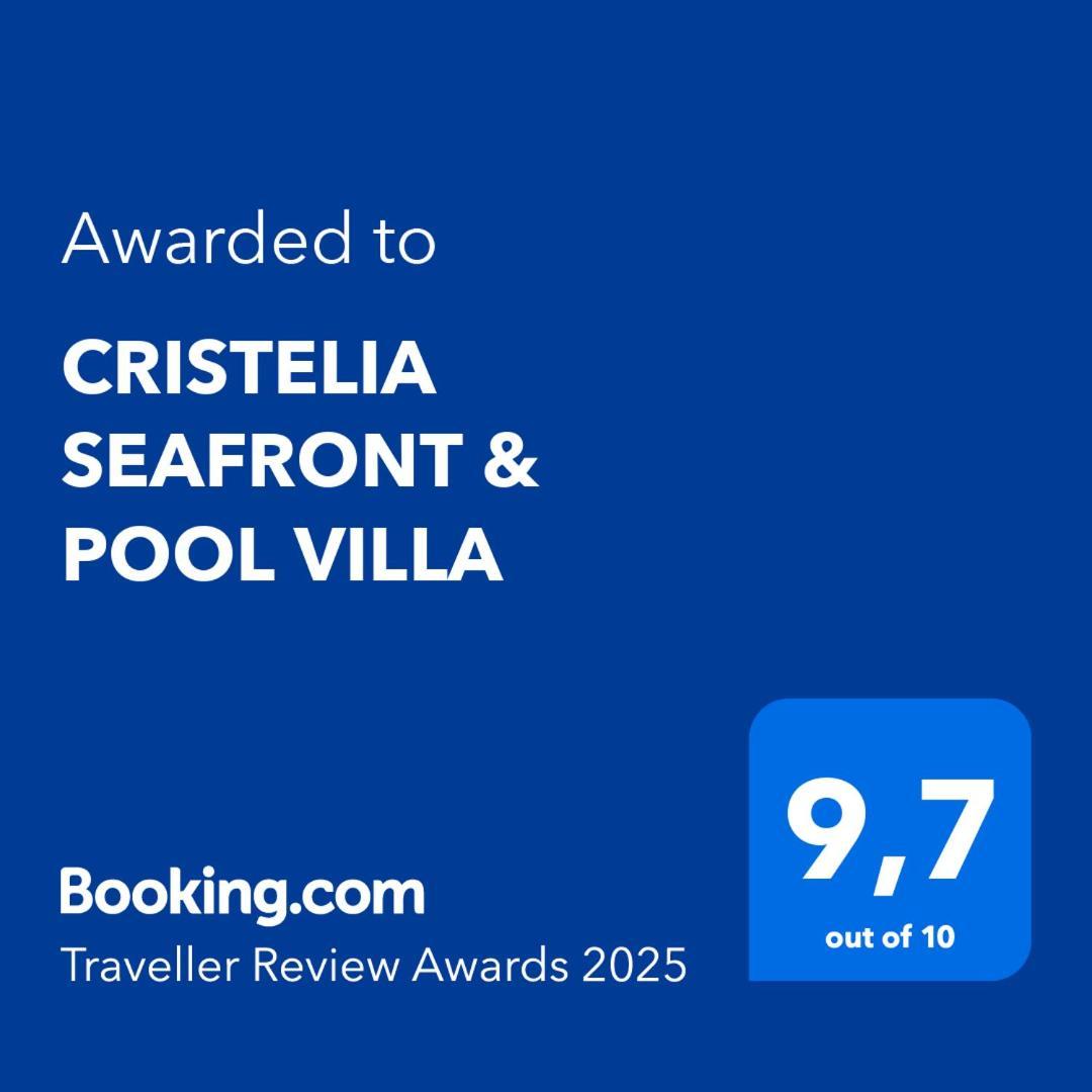 Cristelia Seafront & Pool Villa Лакания Экстерьер фото